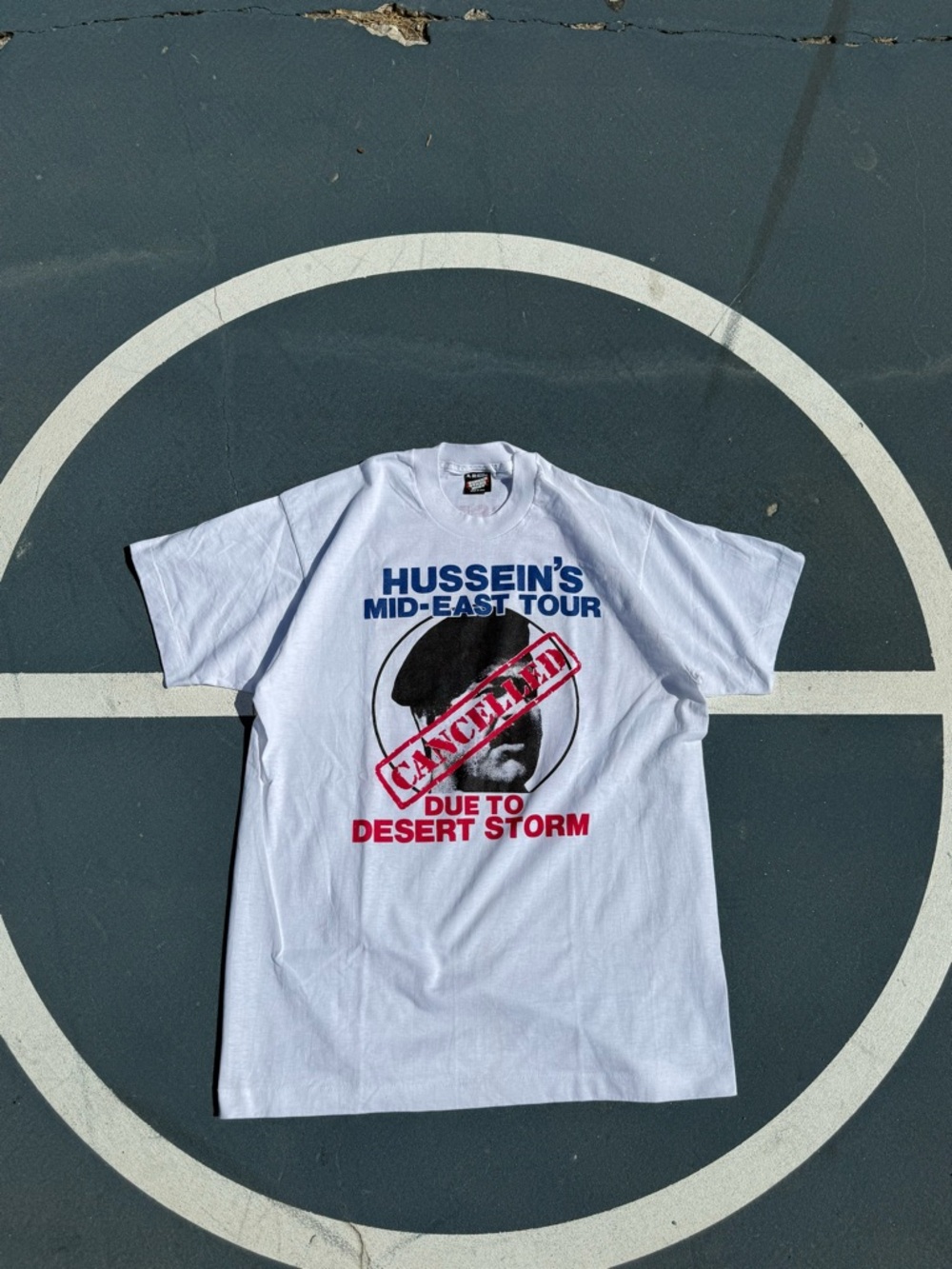 Vintage Saddam Hussein’s Tshirt.